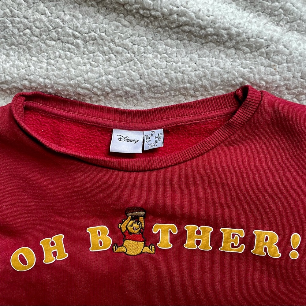 Vintage Crop Top Winne The Pooh